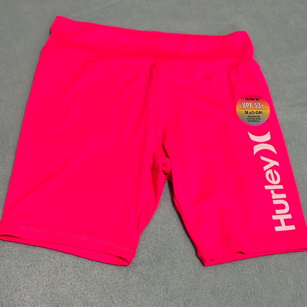 NWT Girls Hurley Active Bike Shorts